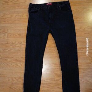 Arizona 40x36 Jeans Slim Straight Black
